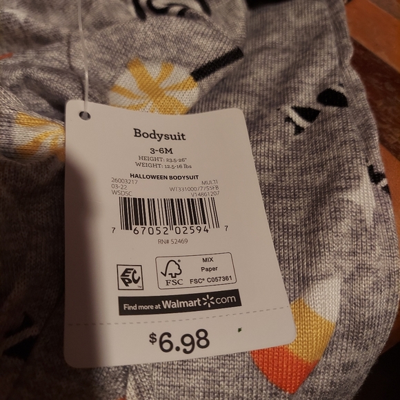 Set of 2 Halloween footed onesies - Picture 4 of 4